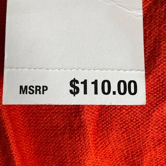 MICHAEL Michael Kors Drop Fringe Cardigan Sz L - Picture 9 of 10